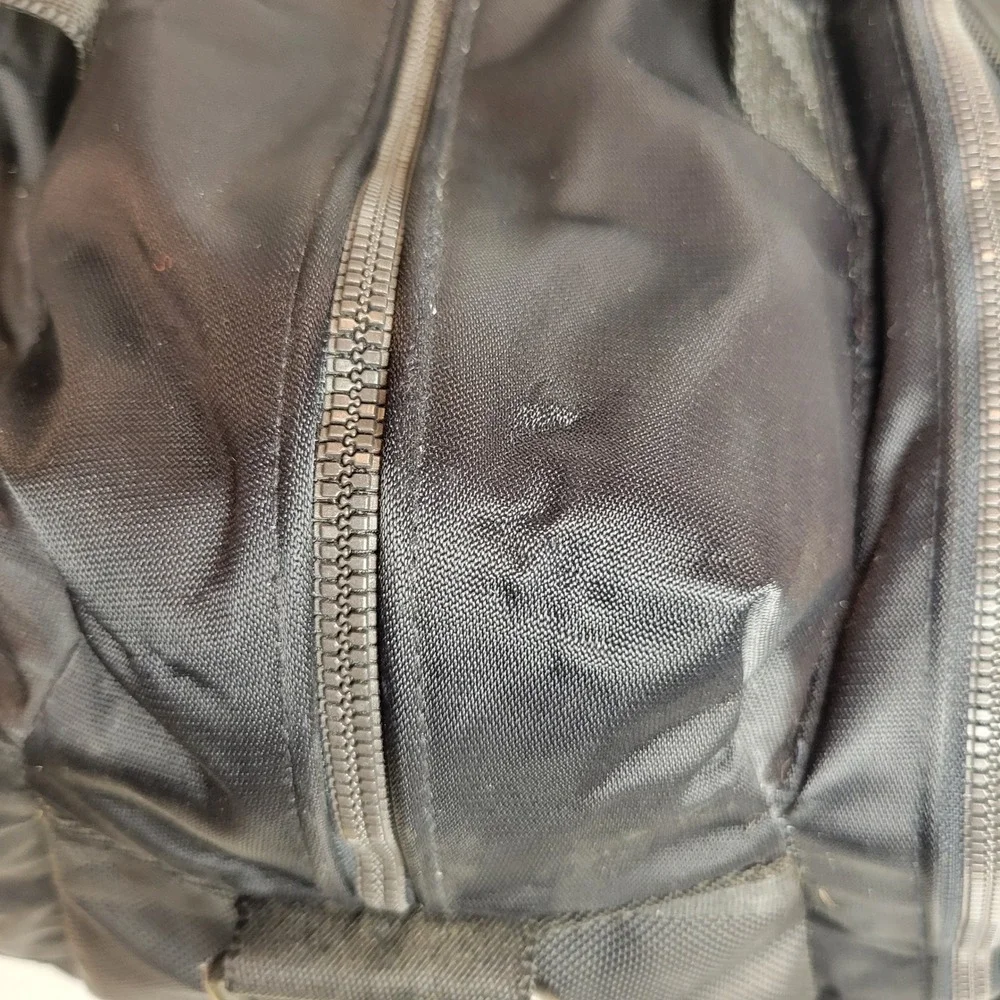 Banana Republic Duffle Bag Large Black Good Nylon Travel Weekender Luggage‎